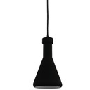Závesná lampa čierny dekoračný luster MONA5