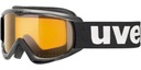 Uvex SnowCat S1 čierne lyžiarske snowboardové okuliare