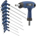TORX KĽÚČE, SKRUTKOVAČE, SKRUTKOVAČE, SKRUTKOVAČE, TYP T, 9 ks.