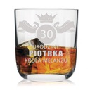 POHÁR NA WHISKY S GRAVÍROVANÝM KRYŠTÁLOM 300 ML