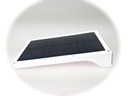 Solárne nástenné svietidlo 36LED 3 prevádzkové režimy, biele