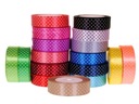 Dot stuha Ribbon v Polka Dot 25 mm5 ks Mix
