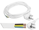 ELEKTRICKÝ KÁBEL SO ZÁSTRČKOU 5m S/U HRUBÝM drôtom