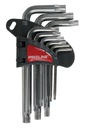 KĽÚČE TORX 9 PRVKOV T10-T50 CV PROLINE