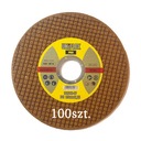 Uniflex rezací kotúč na kov 125x1,0 (100 ks)
