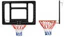 Basketbalová doska s okrajom 45 cm a sieťkou SET
