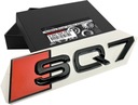 Čierny znak logo nápis AUDI SQ7 QUALITY OEM*|AS