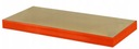 Oranžový regál 110x35 Helios275 kovový regál