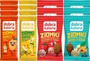 DOBRÝ KALORIE MIX SET HOmies MANGO TYČINKY BANÁN + GUĽKY JAHODA ANANÁS