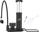 MINI MANUÁLNA NOŽNÁ PUMPA NA BICYKEL S MANOMETROM 160PSI XQMAX PRO