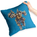 MODRÝ VANKÚŠ PRE VENČIŠKU TRANSFORMERS DARČEK + TEXT ZADARMO
