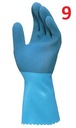 Modré podlahové rukavice MAPA, veľkosti 9-9,5