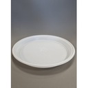 Biele taniere na opakované použitie 22 cm / 100 ks.