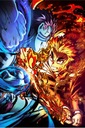 Plagát Anime Manga Demon Slayer kny 005 A1+