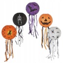 5 kusov Halloweenskych dekorácií