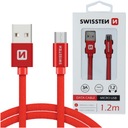 SWISSTEN USB - micro USB nabíjací kábel 1,2 m
