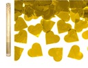 Fantastické konfety zo zlatých srdiečok/60 cm