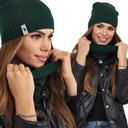 SET POĽSKÝ KOMÍNOVÝ ČIAPOK POĽSKÝ DARČEKOVÉ TOPÁNKY ZELENÉ 2204