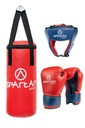 SPARTAN Boxerská súprava pre deti (5 kg taška, rukavice, prilba)