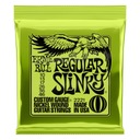 ERNIE BALL 2221 struny pre elektrickú gitaru 10-46 + trsátko EB