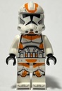 LEGO Figúrka Clone Trooper 212th + Blaster Weapon 58247 75337 SW1235