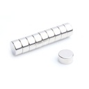 MW 10x5 [MM] N38 Valcový neodymský magnet.