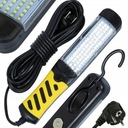 VÝKONNÁ 100 LED SVETLO DIELENSKEJ LAMPY HÁČKOVÝ KÁBLOVÝ MAGNET GARÁŽOVEJ LAMPY