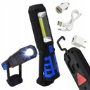 LED DIELENSKÁ LAMPA 3W COB LED NABÍJAČNÁ