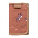 Peňaženka na suchý zips Fresco jeleň jantárovo hnedá