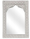 Nástenné zrkadlo v kovovom ráme Maroko 37,5 x 56 cm