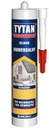 Tytan Professional univerzálny silikón 280 ml bezfarebný pružný