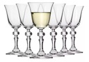 KROSNO poháre 6x 150ml na BIELE ČERVENÉ VÍNO KRISTA CRYSTALINE GLAS