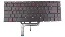 KLÁVESNICA PRE MSI MS-16R1 MS-16R3 MS-16R4 LED ČERVENÁ