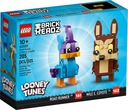 LEGO BrickHeadz 40559 Struś Pędziwiatr a Wiluś E. Coyote