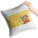 BIELY VANKÚŠ PRE DARČEK PRE FANOUŠKU MARIO BROS - MÓDNE DIZAJNY