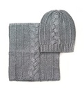 VÝPREDAJ-% super SET strieborná ČIAPKA + SUKŇA cz16409-1