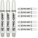 Target Pro Grip Short White shafty Biela sada 9 ks.