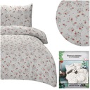 MARIA obliečky na vankúše 70x80 Sada 200x220 3 kusy Satin Stylish