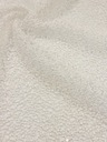 Jemný flitrový čipkovaný materiál na ecru šaty