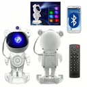 LED PROJEKTOR NOČNÁ LAMPA Bluetooth reproduktor LITTLE ASTRONAUT astronaut