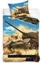Mládežnícke vojenské obliečky TANK 140x200