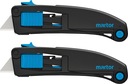 Bezpečnostný nôž Martor Secupro Maxisafe s vymeniteľnou čepeľou, čierny x2