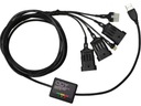 PROFESIONÁLNE ROZHRANIE LPG USB 5 konektorov