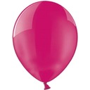CRYSTAL balóniky transparentné FUCHSIA profi RUŽOVÉ 10 palcové 100 ks