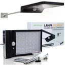 LED lampáš do záhrady, závesný IP65, solárny, malý