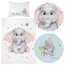 Obliečky 100x135 Set 2 kusy Bavlna Pohodlné detské Maya Moo