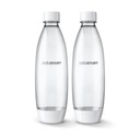 Fľaše SodaStream FUSE 2x1L biele - vhodné do umývačky