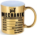 DARČEK ZLATÝ hrnček PRE MECHANIKA A MANŽELA ZAMESTNANKY