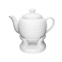 DŽBIČKA S OHRIEVAČOM PORCELÁN 900ml BELLA FIORE BIELA