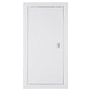 PVC KONTROLNÉ DVERE S KĽÚČKOU 150x300